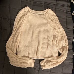 American Eagle knit cropped sweater